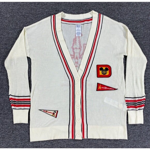 Disney Sweaters - Walt Disney World Sweater Varsity Cardigan Vault Mens Womens Unisex Adult Large